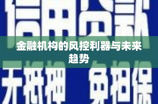 南投市金融机构的风控利器与未来趋势