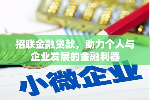 南投市招联金融贷款，助力个人与企业发展的金融利器