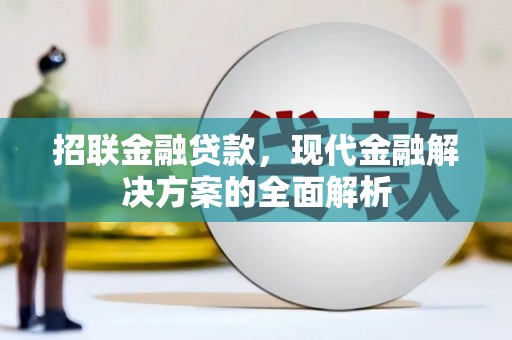 南投市招联金融贷款，现代金融解决方案的全面解析