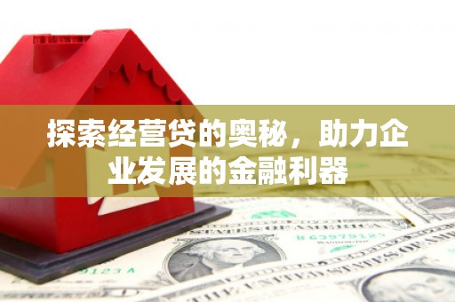 南投市探索经营贷的奥秘，助力企业发展的金融利器