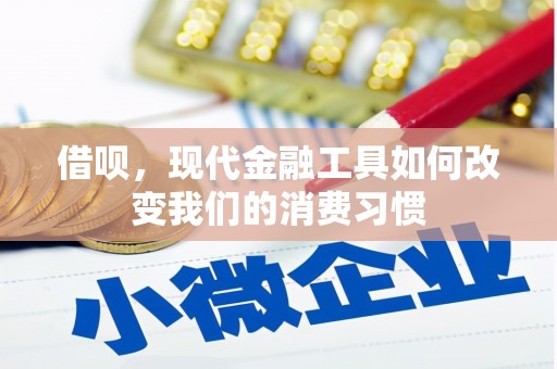 南投市借呗，现代金融工具如何改变我们的消费习惯