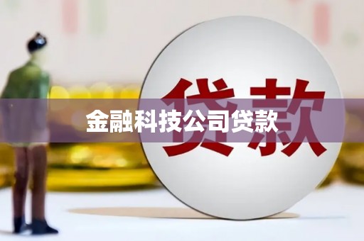 南投市金融科技公司贷款