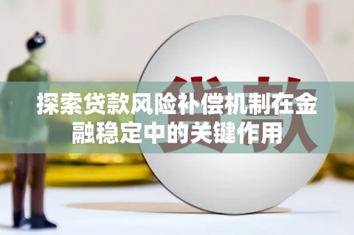 南投市探索贷款风险补偿机制在金融稳定中的关键作用