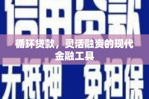 南投市循环贷款，灵活融资的现代金融工具