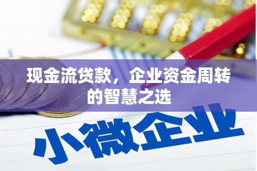 南投市现金流贷款，企业资金周转的智慧之选